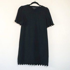 Banana Republic Short Sleeve Ball Trim Knit Dress
